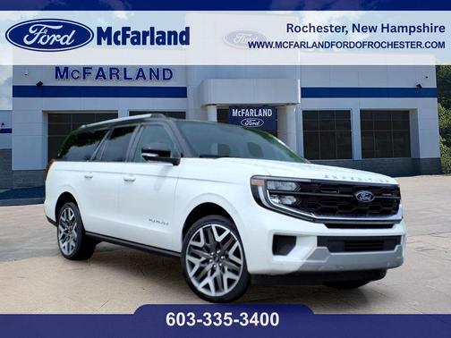 Star White Metallic Tri-Coat 2026 Ford Expedition Max Platinum
