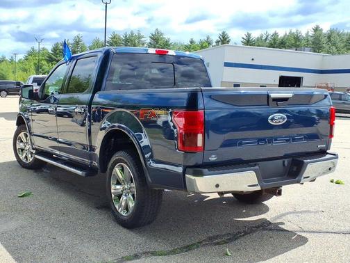 Blue 2019 Ford F-150 Lariat