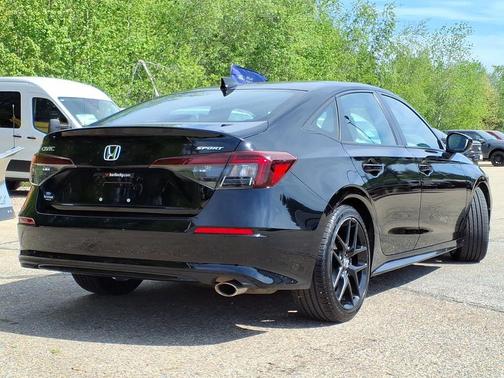 Crystal Black Pearl 2025 Honda Civic Sport