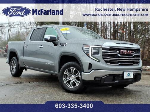 Sterling Metallic 2025 GMC Sierra 1500 SLT