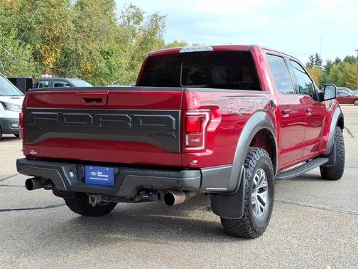 Ruby Red Metallic 2017 Ford F-150 Raptor