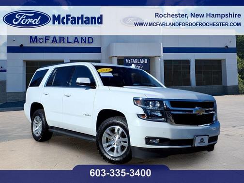 Summit White 2019 Chevrolet Tahoe LT