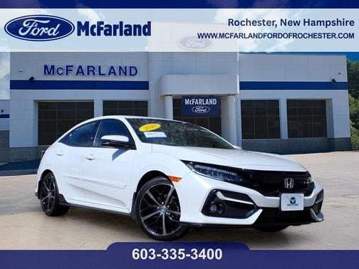 White 2020 Honda Civic Sport Touring