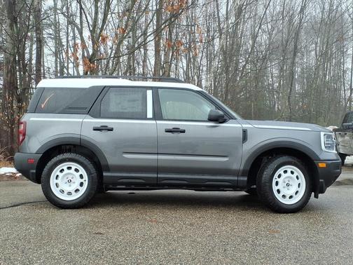 Carbonized Gray Metallic 2025 Ford Bronco Sport Heritage
