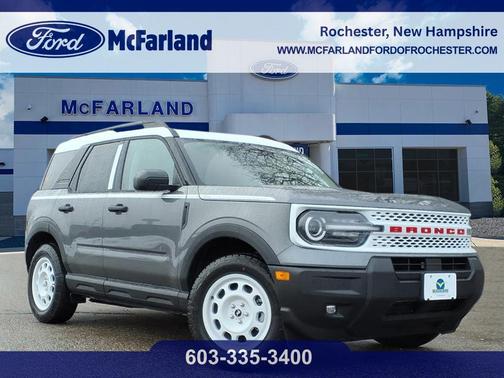 Carbonized Gray Metallic 2025 Ford Bronco Sport Heritage