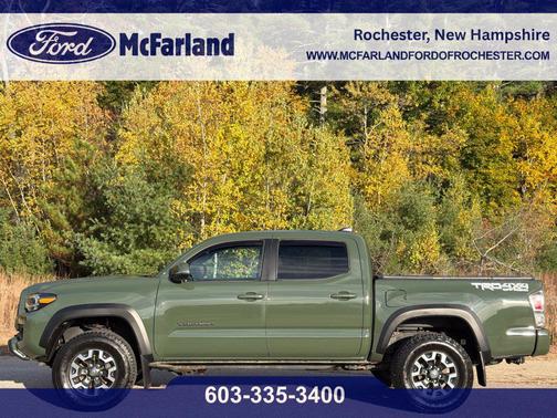 Army Green 2021 Toyota Tacoma TRD Off Road