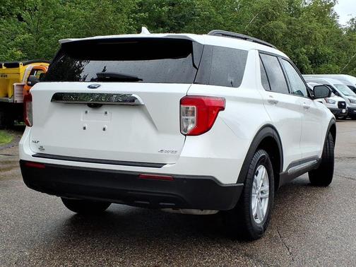White Metallic 2024 Ford Explorer XLT