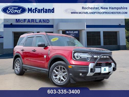 Ruby Red Metallic 2025 Ford Bronco Sport Big Bend