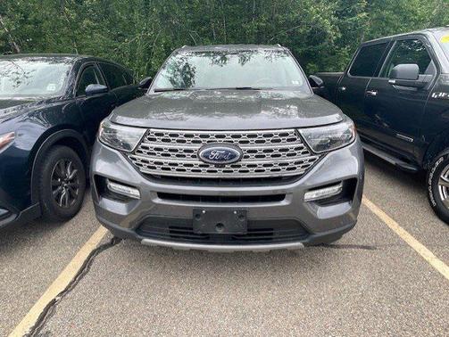 Gray Metallic 2022 Ford Explorer Limited
