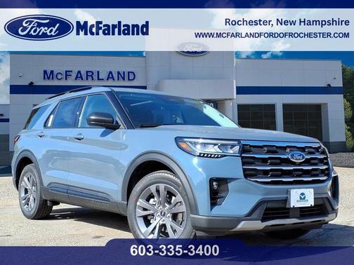 Vapor Blue Metallic 2026 Ford Explorer Active