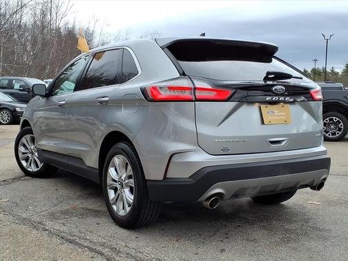 Silver Metallic 2024 Ford Edge Titanium