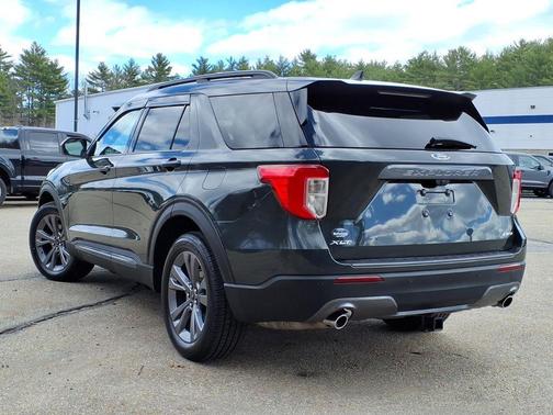 Green Metallic 2022 Ford Explorer XLT