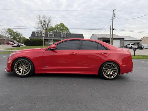 Red 2018 Cadillac ATS-V Base 4dr Sedan