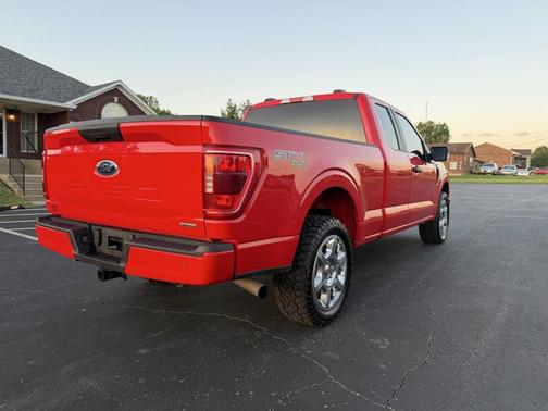 Red 2021 Ford F-150 XLT