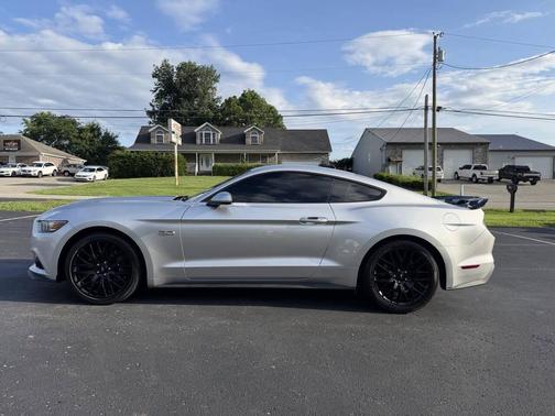 Silver 2017 Ford Mustang GT