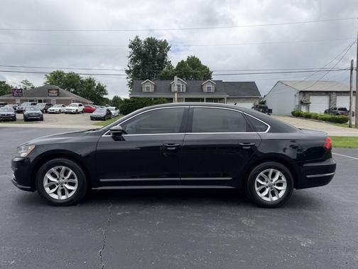 Black 2017 Volkswagen Passat 1.8T S 4dr Sedan