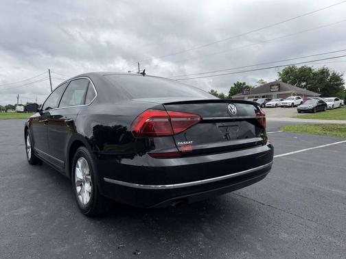 Black 2017 Volkswagen Passat 1.8T S 4dr Sedan