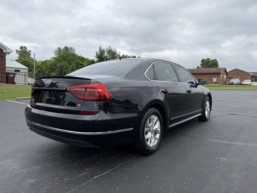 Black 2017 Volkswagen Passat 1.8T S 4dr Sedan