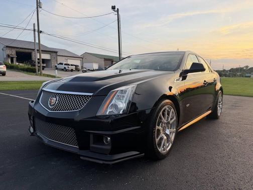 Black 2010 Cadillac CTS-V Base