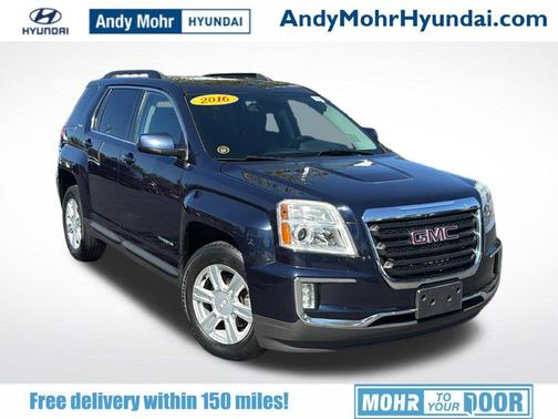 Dark Sapphire Blue Metallic 2016 GMC Terrain SLE-2