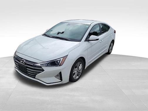 Quartz White Pearl 2020 Hyundai ELANTRA SEL