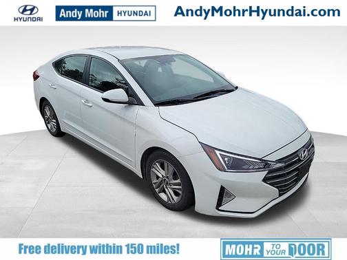 Quartz White Pearl 2020 Hyundai ELANTRA SEL