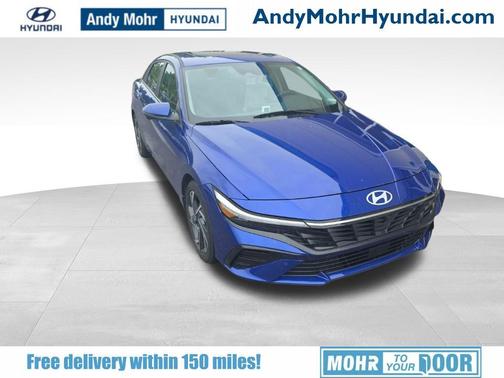 Intense Blue 2024 Hyundai ELANTRA Limited