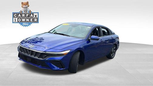 Intense Blue 2024 Hyundai ELANTRA Limited