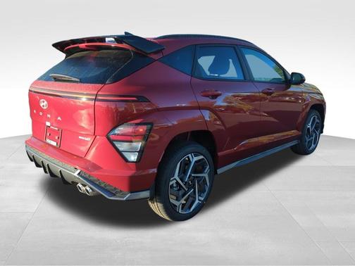 Ultimate Red Metallic 2025 Hyundai KONA N Line S