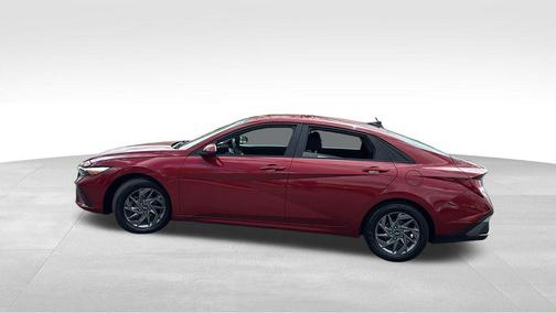 Ultimate Red Metallic 2024 Hyundai ELANTRA HEV Blue