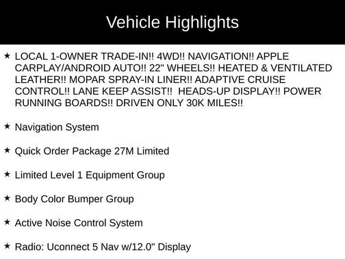Bright White Clearcoat 2023 RAM 1500 Limited