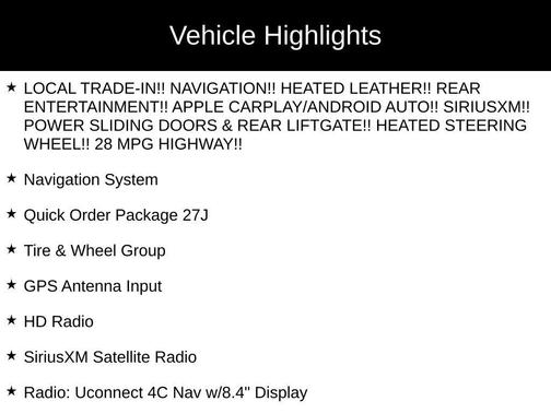 2018 Chrysler Pacifica Touring-L Plus