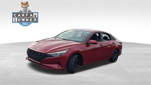 2021 Hyundai ELANTRA HEV Blue