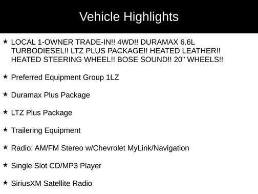 Red Hot 2018 Chevrolet Silverado 2500 LTZ