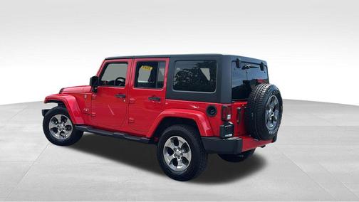 Firecracker Red Clearcoat 2018 Jeep Wrangler JK Unlimited Sahara