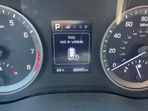 Coliseum Gray 2018 Hyundai TUCSON Sport