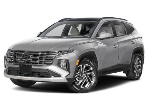 Shimmering Silver 2026 Hyundai TUCSON Hybrid Limited
