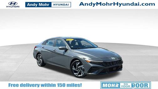 Ecotronic Gray 2025 Hyundai ELANTRA HEV Limited