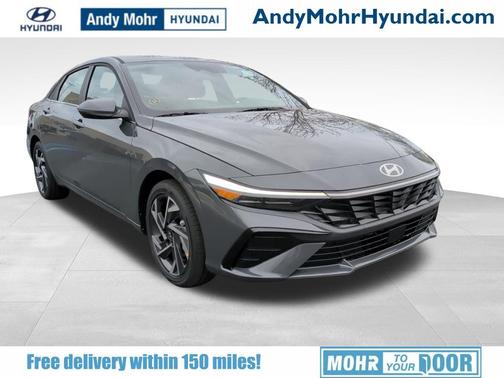 Ecotronic Gray 2025 Hyundai ELANTRA HEV Limited