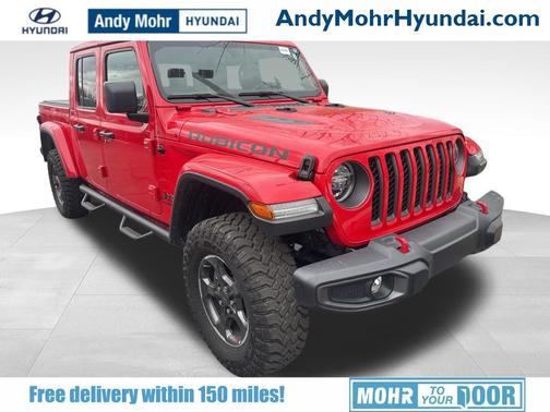 Firecracker Red Clearcoat 2021 Jeep Gladiator Rubicon