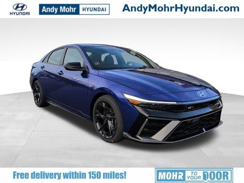 Intense Blue 2025 Hyundai ELANTRA N Line