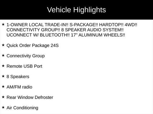 2017 Jeep Wrangler Unlimited Sport