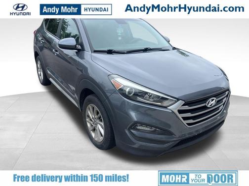 Coliseum Gray 2018 Hyundai TUCSON SEL