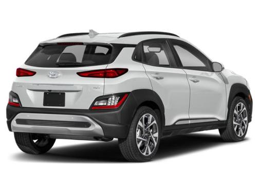 Lunar White 2022 Hyundai KONA Limited