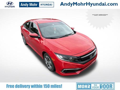 Rallye Red 2019 Honda Civic LX