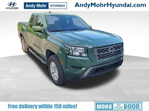 Tactical Green Metallic 2022 Nissan Frontier SV