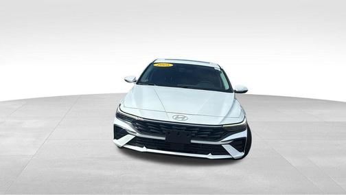 Serenity White 2025 Hyundai ELANTRA HEV Limited