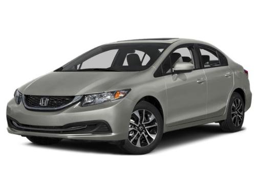 Alabaster Silver Metallic 2015 Honda Civic EX
