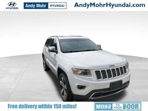 Bright White Clearcoat 2016 Jeep Grand Cherokee Limited