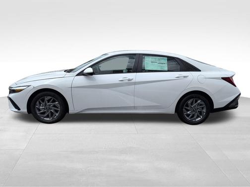 Serenity White 2025 Hyundai ELANTRA HEV Blue